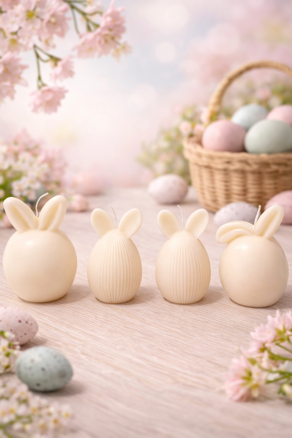 Pupumuna kynttiläsetti